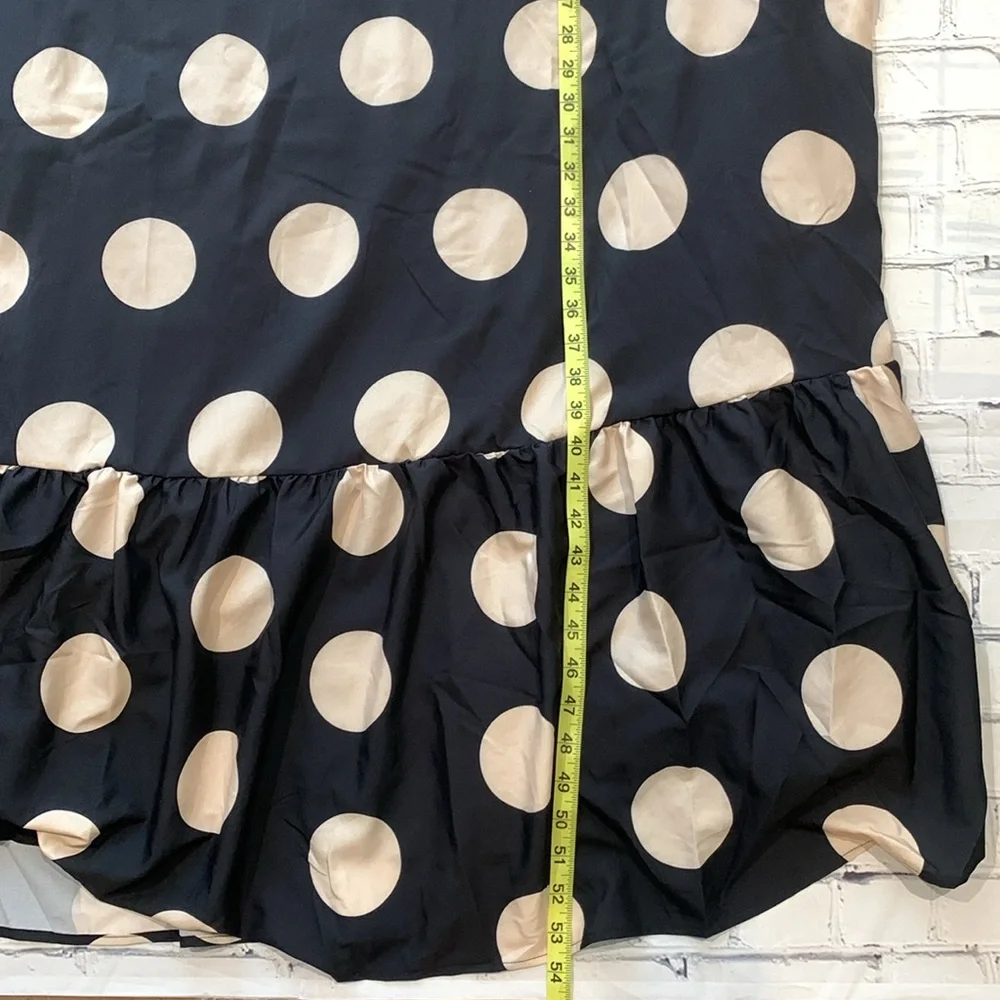 Dressed in LALA Black and White Polka Dot Maxi Dress - Picture 16 of 16